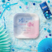 Assiettes En Carton Poisson-il ou Poisson-elle sexe révéler plaques (Fête)