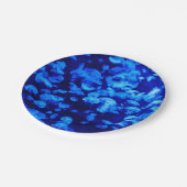 Assiettes En Carton Poisson jaune (Angle)