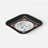 Assiettes En Carton Poker Night Fun (Angulaire)