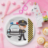 Assiettes En Carton Police (Fête)