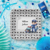 Assiettes En Carton Police pour enfants (Fête)