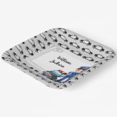 Assiettes En Carton Police pour enfants (Angulaire)