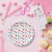 Assiettes En Carton Polka dot (Fête)