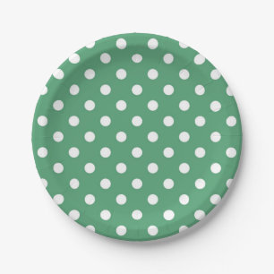 Assiettes En Carton Polka dot