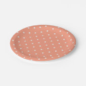 Assiettes En Carton Polka dot (Angle)