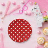 Assiettes En Carton Polka dot (Fête)