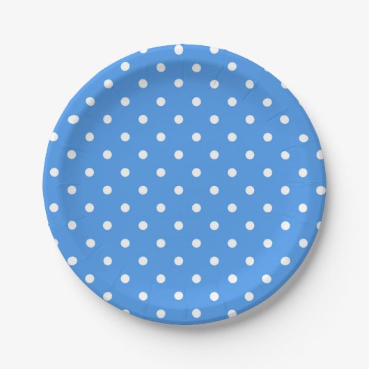 Assiettes En Carton Polka dot (Devant)