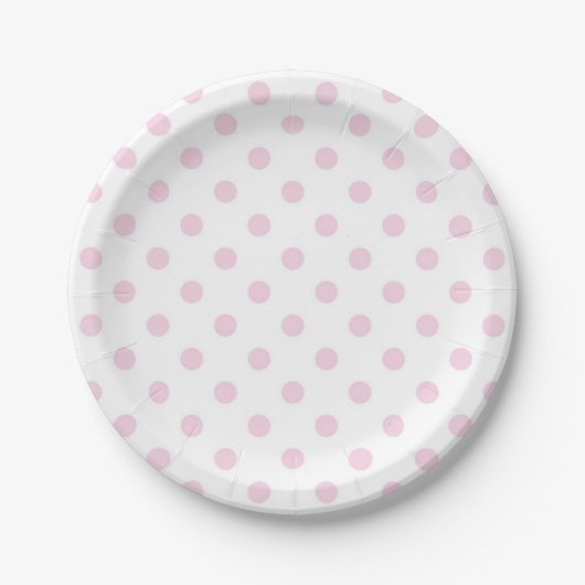 Assiettes En Carton Polka dot (Devant)