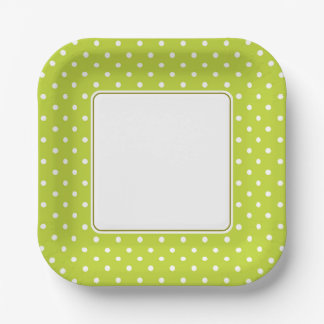Assiettes En Carton Polka Dots Paper Plates