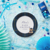 Assiettes En Carton Polo Teddy Bear Baby Shower (Fête)