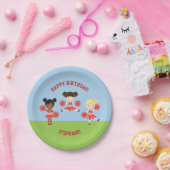 Assiettes En Carton Pom-pom girl (Fête)