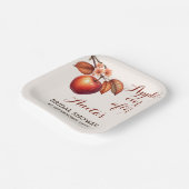 Assiettes En Carton Pomme à tout jamais Fête de mariage d'automne (Angulaire)