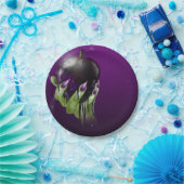 Assiettes En Carton Pomme empoisonnée Sorcière méchante Fête d'Hallowe (Fête)