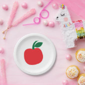 Assiettes En Carton Pomme Rouge Fruit Party (Fête)