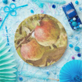 ASSIETTES EN CARTON POMMES (Fête)