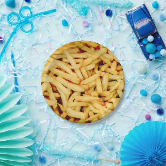 Assiettes En Carton Pommes frites (Fête)