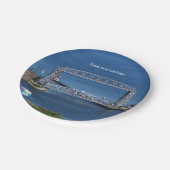 Assiettes En Carton Pont aérien de Duluth (Angle)