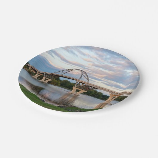 Assiettes En Carton Pont Champlain (Angle)