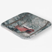 Assiettes En Carton Pont couvert (Angulaire)