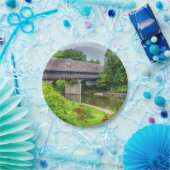 Assiettes En Carton Pont couvert Frankenmuths (Fête)