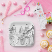 Assiettes En Carton Pont de Bir-Hakeim - Paris, France (Fête)