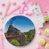 Assiettes En Carton Pont ferroviaire vintage (Fête)