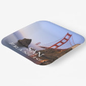 Assiettes En Carton Pont Golden Gate | San Francisco Californie (Angulaire)