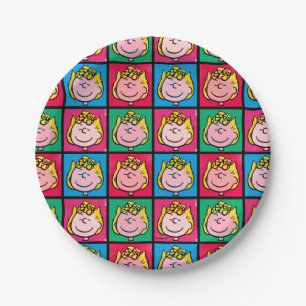 Assiettes En Carton Pop Art Sally   Mod pour vous Motif