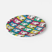 Assiettes En Carton Pop Art Snoopy Lips | Mod pour vous Motif (Angle)
