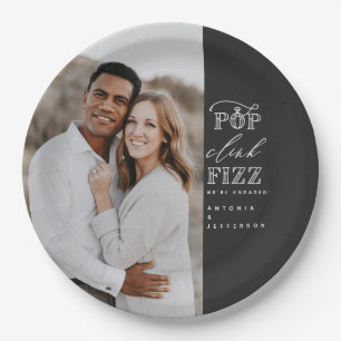 Assiettes En Carton Pop clink fizz fig fig plaques papier de la partie