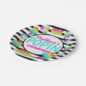 Assiettes En Carton Pop It Birthday Invitation, Pop Fidget Invitation, (Angle)