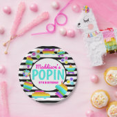 Assiettes En Carton Pop It Birthday Invitation, Pop Fidget Invitation, (Fête)