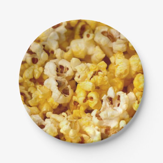 Assiettes En Carton Popcorn (Devant)