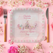 Assiettes En Carton Popcorn rose et Pyjamas Swood fête d'anniversaire