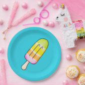 Assiettes En Carton Popsicle (Fête)