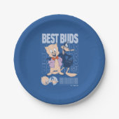 Assiettes En Carton Porky Pig & DAFFY DUCK™ Best Buds (Devant)