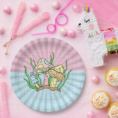 Assiettes En Carton Portobello Mushroom Cute Pastel (Fête)