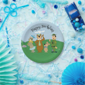 Assiettes En Carton Pose classique Yogi Bear and Friends (Fête)