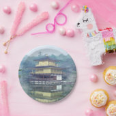 Assiettes En Carton Pose sur le Pavillon d'Or (Fête)