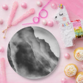 Assiettes En Carton Poser sur les rochers (Fête)