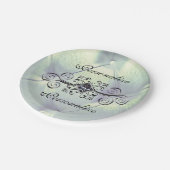 Assiettes En Carton Posh pintuck et diamant (Angle)