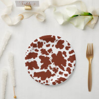Poster de animal de texture de la peau de vache Br