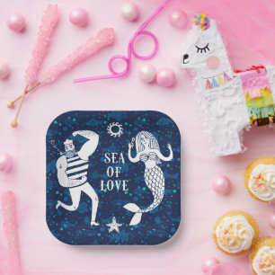 Assiettes En Carton Poster Sea Of Love