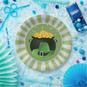 Assiettes En Carton Pot o' Gold Leprechaun Casquette (Fête)