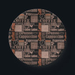 Assiettes En Carton Pouf à café d'amour<br><div class="desc">Aimer café,  café,  boissons,  cappuccino,  espresso,  boisson,  cuisine,  café déco</div>