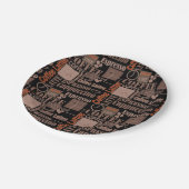 Assiettes En Carton Pouf à café d'amour (Angle)