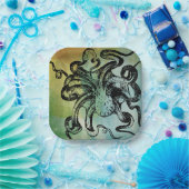 Assiettes En Carton poulpe (Fête)