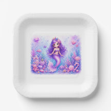 Poupée Bonbon Sirène 3e Anniversaire