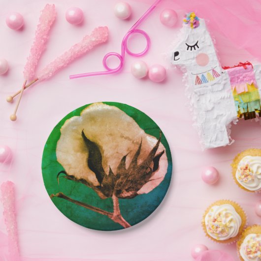 Assiettes En Carton Poupée de coton (Fête)