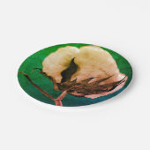 Assiettes En Carton Poupée de coton (Angle)